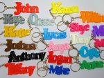 3D Printed Name Keychains